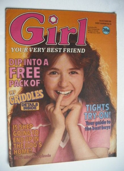 <!--1981-10-03-->Girl magazine - 3 October 1981