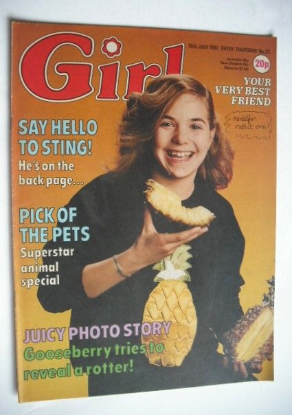 <!--1981-07-18-->Girl magazine - 18 July 1981