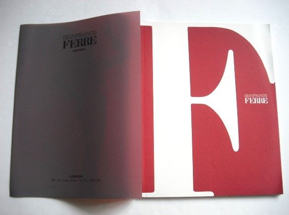 Gianfranco Ferre brochure (Autumn/Winter 1992/1993)