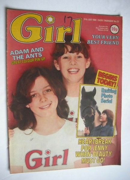 <!--1981-07-11-->Girl magazine - 11 July 1981