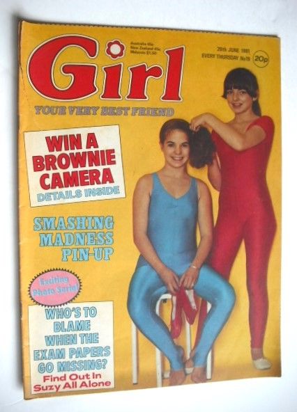 <!--1981-06-20-->Girl magazine - 20 June 1981
