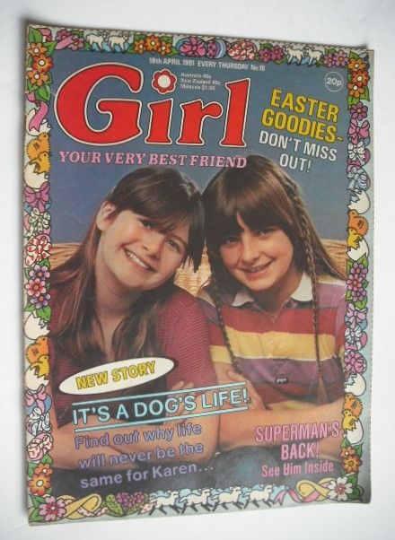 Girl magazine - 18 April 1981