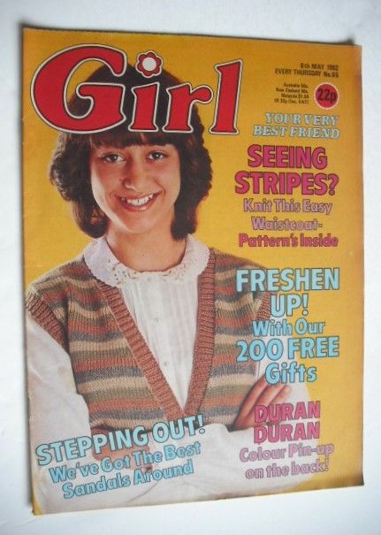 <!--1982-05-08-->Girl magazine - 8 May 1982