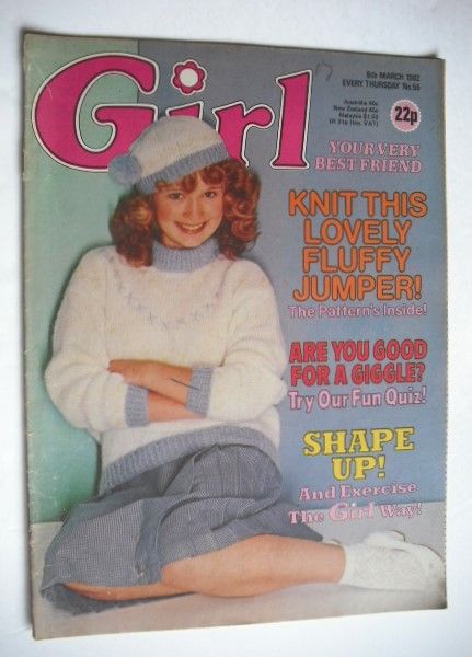 <!--1982-03-06-->Girl magazine - 6 March 1982
