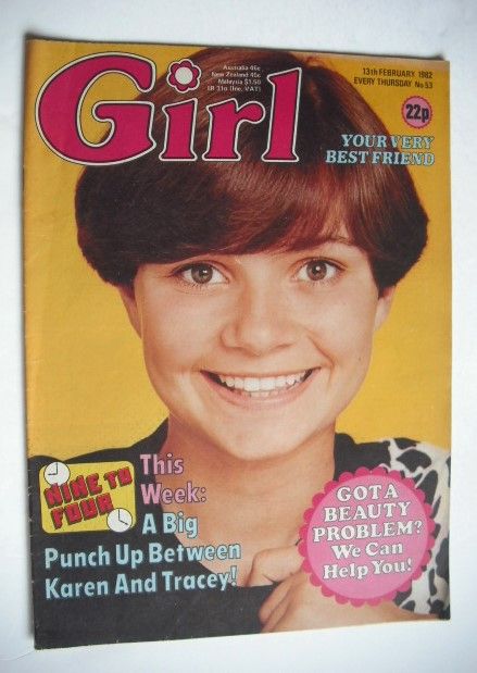 <!--1982-02-13-->Girl magazine - 13 February 1982