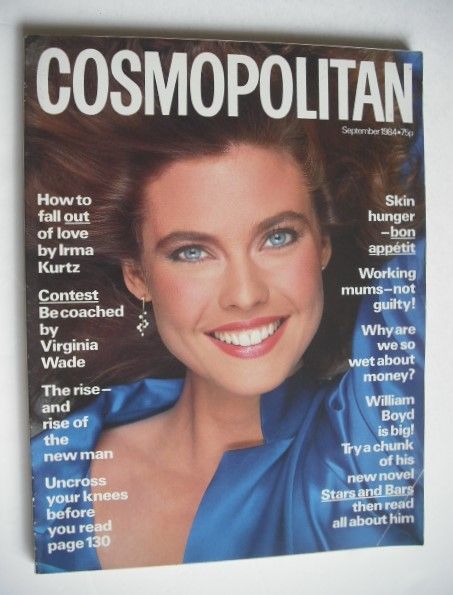 Cosmopolitan magazine (September 1984 - Carol Alt cover)