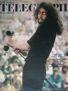 The Daily Telegraph magazine - Isle Of Wight Festival cover (30 October 1970)