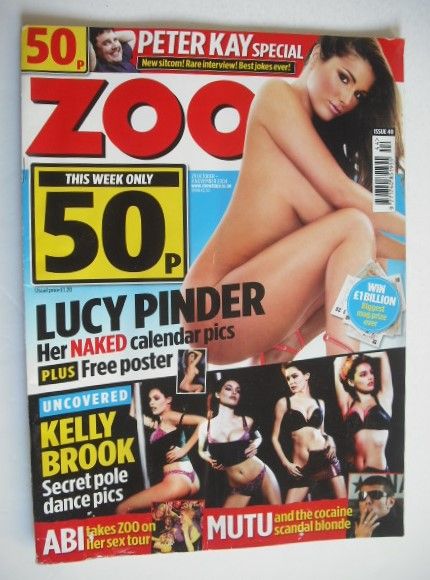 Zoo magazine - Lucy Pinder cover (29 October - 4 November 2004)