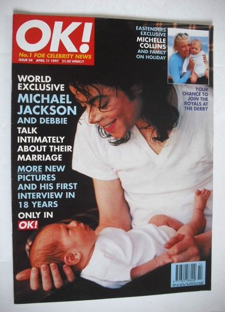 OK! magazine - Michael Jackson cover (11 April 1997 - Issue 54)