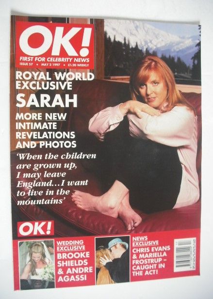 <!--1997-05-02-->OK! magazine - Sarah Ferguson cover (2 May 1997 - Issue 57