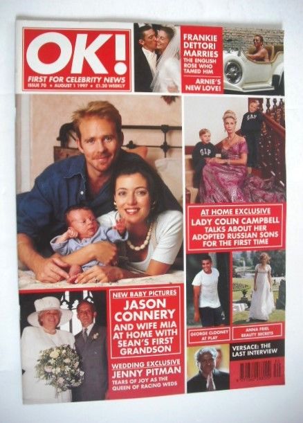 OK! magazine - Jason Connery cover (1 August 1997 - Issue 70)