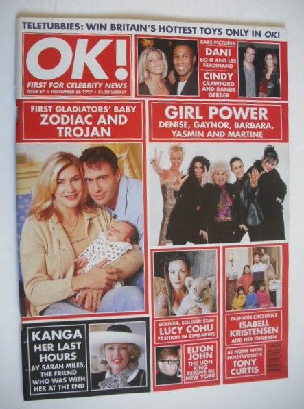 OK! magazine (28 November 1997 - Issue 87)