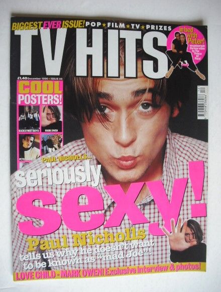 <!--1996-12-->TV Hits magazine - December 1996 - Paul Nicholls cover