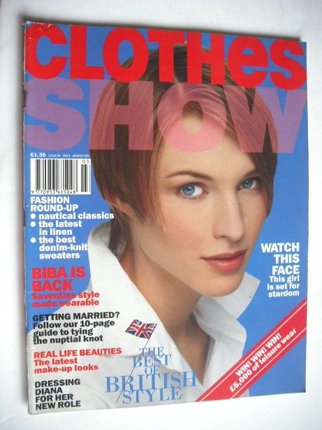 <!--1993-03-->Clothes Show magazine - March 1993