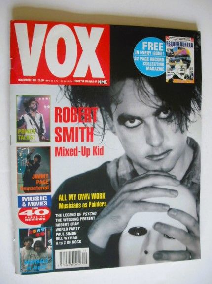 VOX magazine - Robert Smith cover (December 1990)