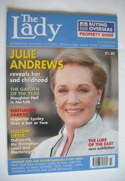 <!--2008-06-03-->The Lady magazine (3-9 June 2008 - Julie Andrews cover)