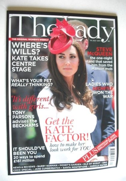 The Lady magazine (19 July 2011 - Kate Middleton cover)