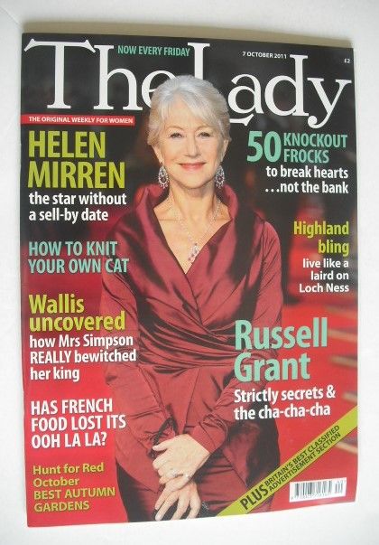 <!--2011-10-07-->The Lady magazine (7 October 2011 - Helen Mirren cover)