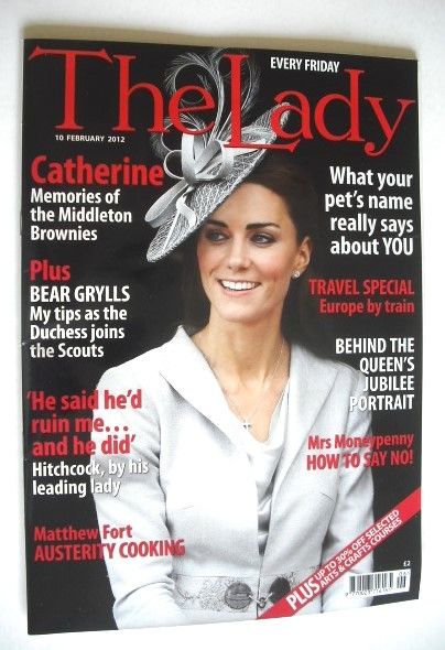<!--2012-02-10-->The Lady magazine (10 February 2012 - Kate Middleton cover