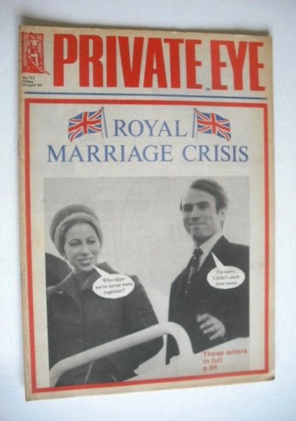 Private Eye magazine - No 713 (14 April 1989)