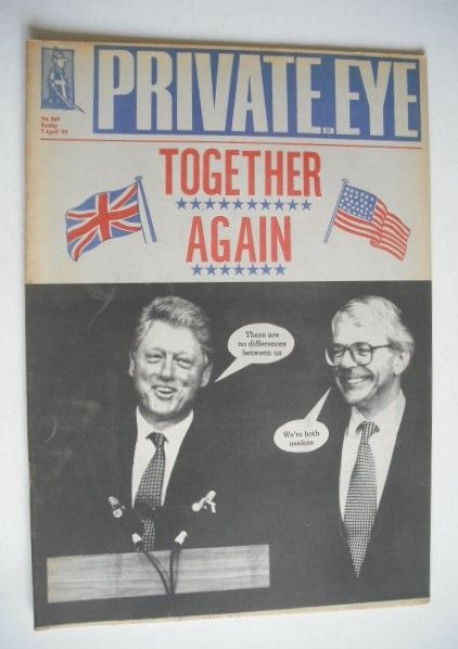 Private Eye magazine - No 869 (7 April 1995)