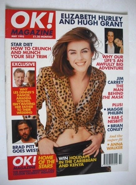 <!--1995-05-->OK! magazine - Liz Hurley cover (May 1995)