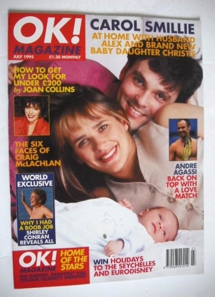 <!--1995-07-->OK! magazine - Carole Smillie cover (July 1995)