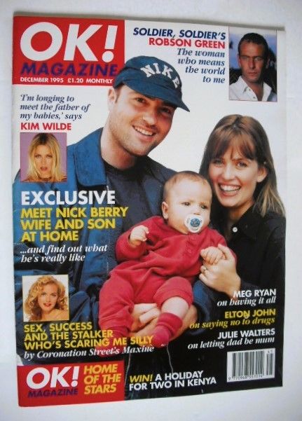 <!--1995-12-->OK! magazine - Nick Berry cover (December 1995)