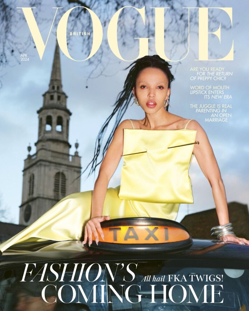 <!--2024-04-->British Vogue magazine - April 2024 - FKA Twigs cover
