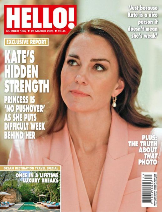 <!--2024-03-25-->Hello! magazine - Kate Middleton cover (25 March 2024 - Is