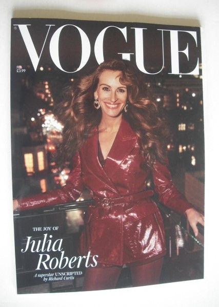 British Vogue magazine - February 2024 - Julia Roberts cover