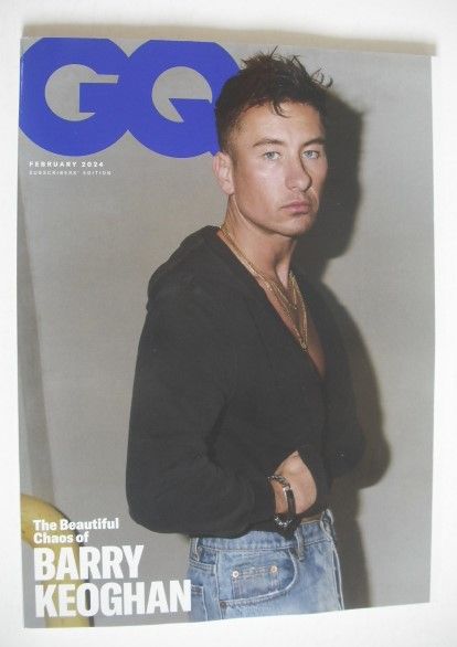 British GQ magazine - February 2024 - Barry Keoghan cover (Subscriber's Issue)