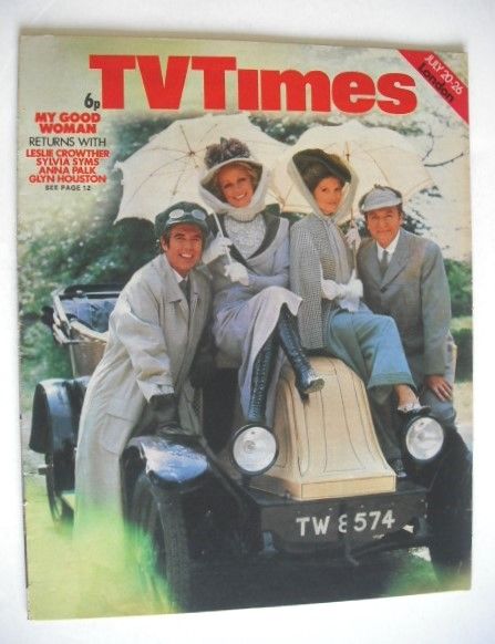TV Times magazine - My Good Woman cover (20-26 July 1974)