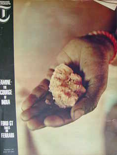 Weekend Telegraph magazine - Famine cover (18 June 1965)
