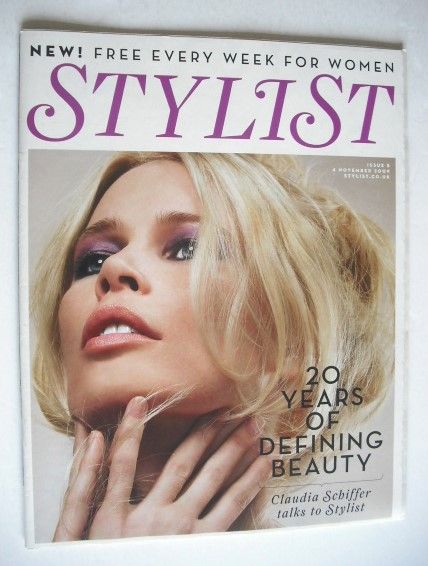 Stylist magazine - Issue 5 (4 November 2009 - Claudia Schiffer cover)