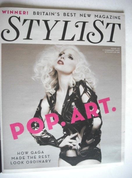 Stylist magazine - Issue 63 (2 February 2011 - Lady Gaga cover)