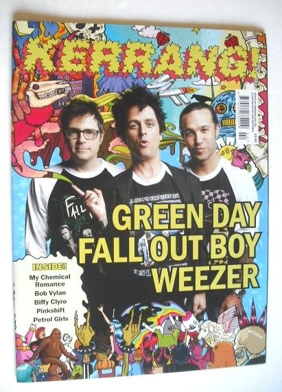 Kerrang magazine - Green Day cover (June 2022)