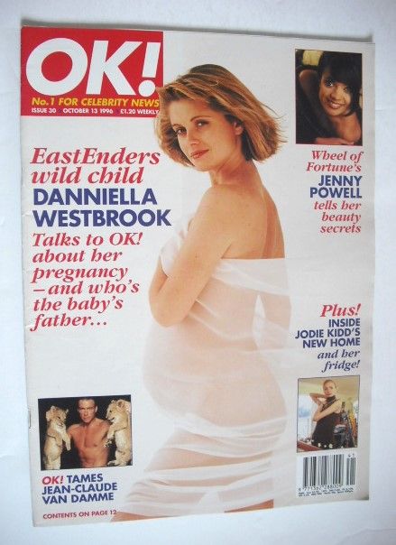 OK! magazine - Danniella Westbrook cover (13 October 1996 - Issue 30)