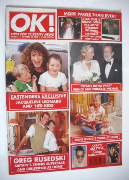 <!--1997-10-17-->OK! magazine (17 October 1997 - Issue 81)
