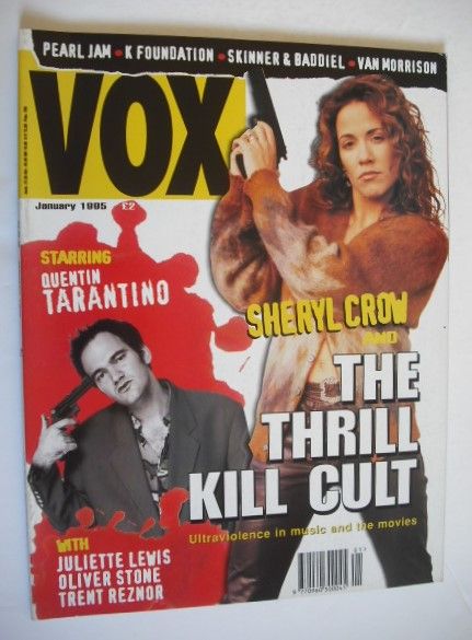 VOX magazine - Sheryl Crow cover (January 1995 - Issue 52)