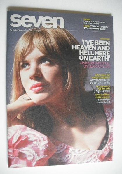 Seven magazine - Marianne Faithfull cover (6 March 2011)
