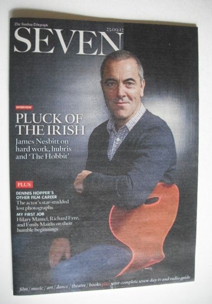 Seven magazine - James Nesbitt cover (23 September 2012)