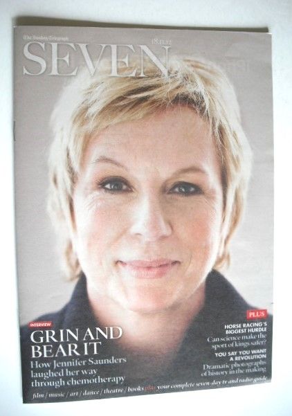 <!--2012-11-18-->Seven magazine - Jennifer Saunders cover (18 November 2012