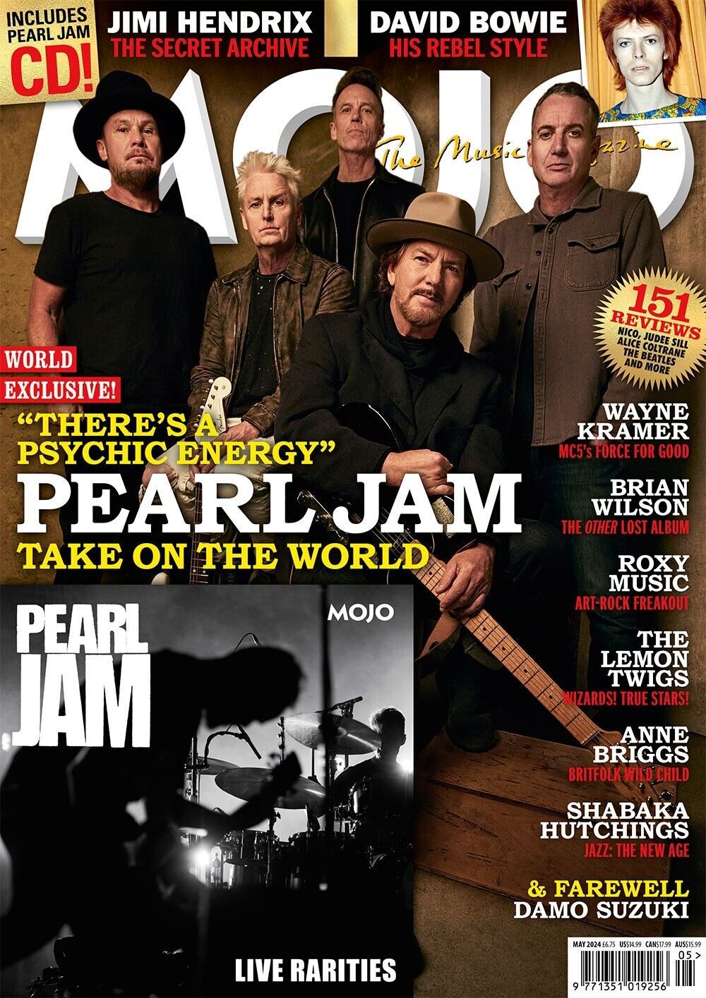 <!--2024-05-->MOJO magazine - Pearl Jam cover (May 2024 - Issue 366)