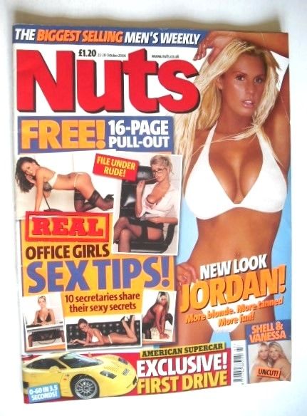 <!--2004-10-22-->Nuts magazine - Jordan cover (22-28 October 2004)