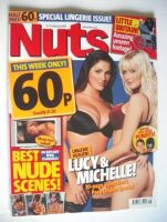 <!--2005-02-11-->Nuts magazine - Lucy Pinder and Michelle Marsh cover (11-17 February 2005)