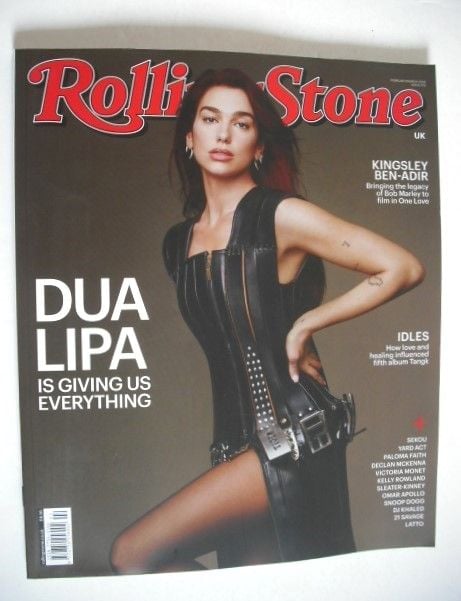 Rolling Stone magazine - Dua Lipa cover (February/March 2024)