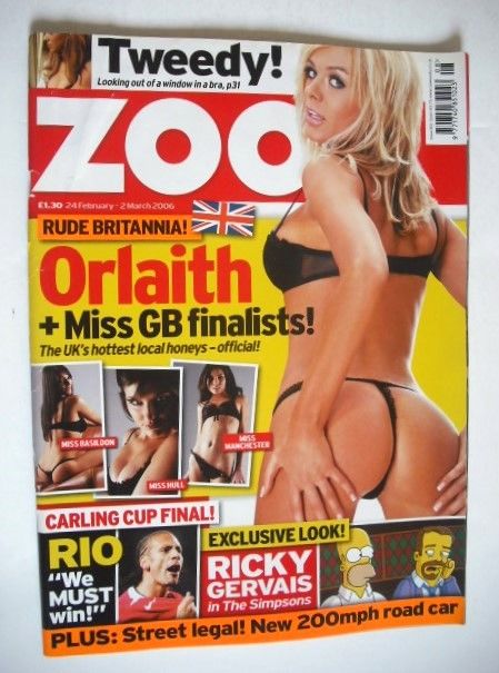 <!--2006-02-24-->Zoo magazine - Orlaith McAllister cover (24 February - 2 M