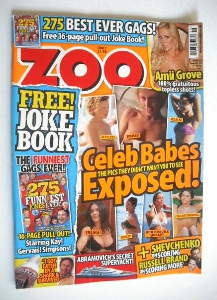 <!--2007-02-09-->Zoo magazine - Celeb Babes Exposed cover (9-15 February 20
