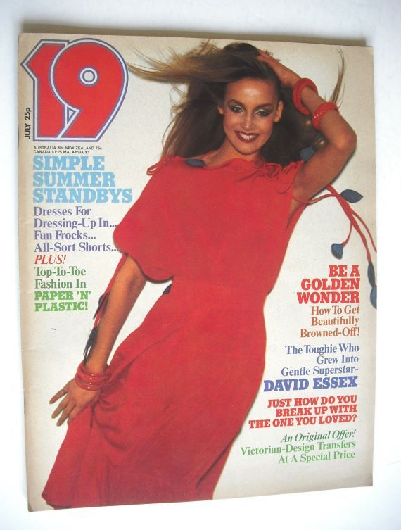 <!--1976-07-->19 magazine - July 1976 - Jerry Hall cover